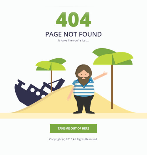 Creative 404 Error Page Designs