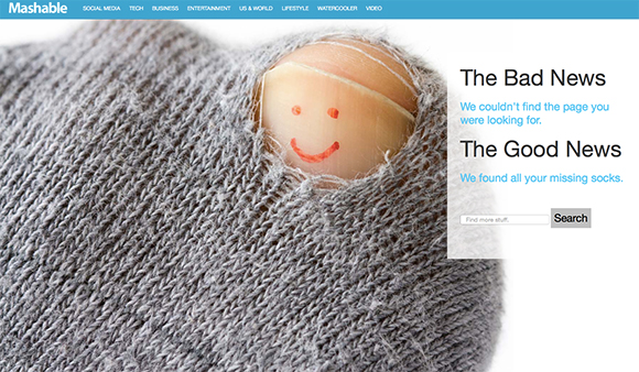 20 Creative Examples of 404 Website Pages