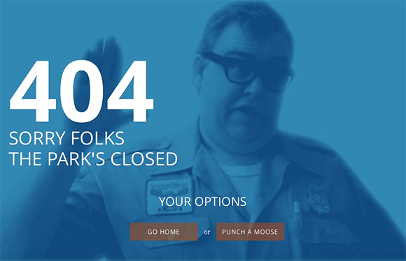 20 Creative Examples of 404 Website Pages