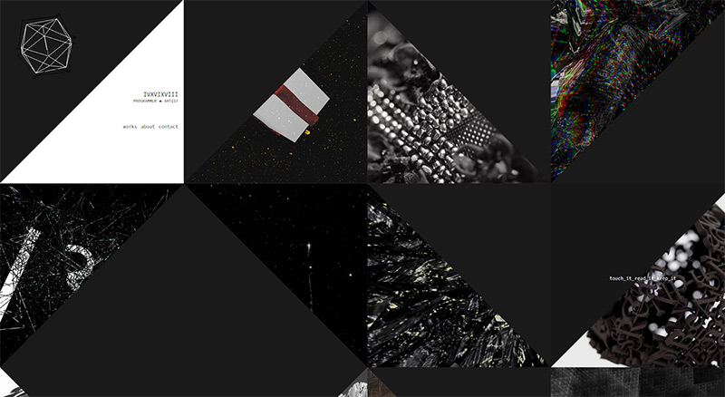 ivxvixviii in Best Creative Website Designs of 2014