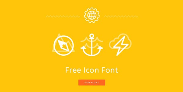 08 impressive promotional websites freeiconfont 20 Impressive Promotional Website Designs