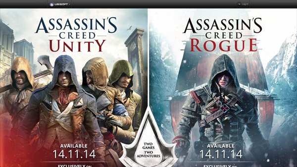 Assassin's Creed 網頁設計欣賞