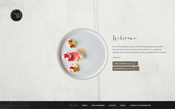 30 Tasty Websites of Cafes and Restaurants