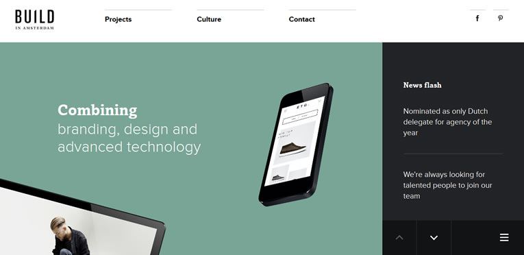 flat web design 02 2014年50個年度最佳扁平風格網站設計