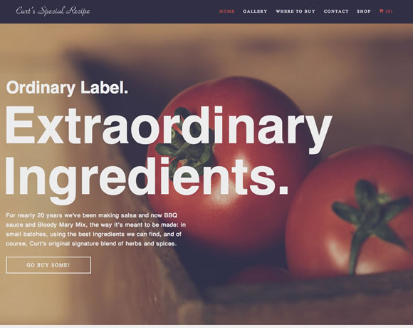 food04 舌尖上的網頁設計——10個超美味的餐飲類網站