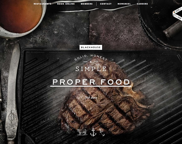 food11 舌尖上的網頁設計——10個超美味的餐飲類網站