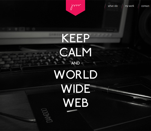 Keep calm and WWW