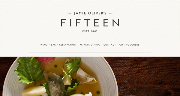 Jamie Oliver's Fifteen Restaurant London