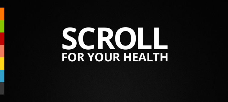 Scroll For Your Health animated css parallax scrolling