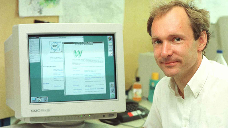 Tim Berners-Lee at CERN