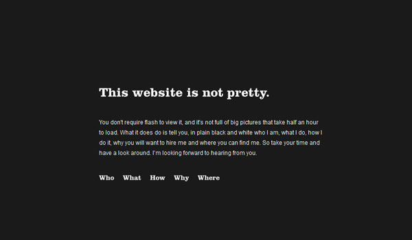 個人網站 網頁設計