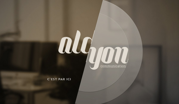 Alcyon Communication in Collection of 50 Modern Websites in Dark Style