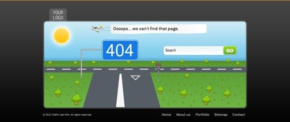 30個獨特創意的404 錯誤頁面設計模板 【強烈推薦】
