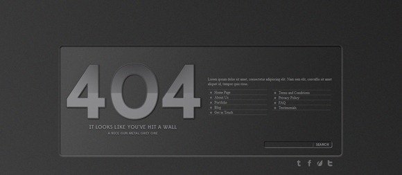 30個獨特創意的404 錯誤頁面設計模板 【強烈推薦】