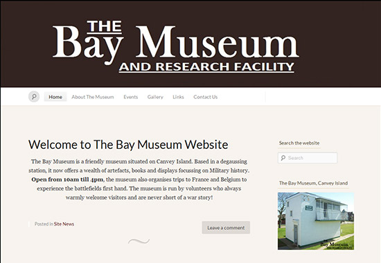 WordPress Museum Sites - The Bay Museum
