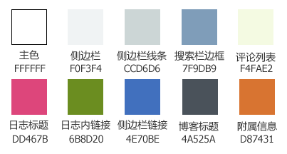 Minibits主題的清新色彩 三聯