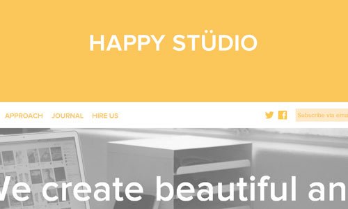 Happy Studio - 簡單網站制作