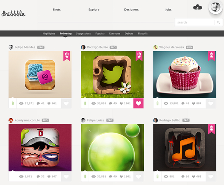 dribbble