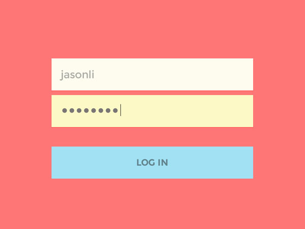 網頁與App中那些優美的登陸表單