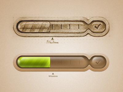 Progress Bar by Bela Lajos in 40 Progress Bar Designs for Inspiration