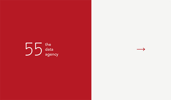 fifty-five in 35 Minimalistic Website Designs for December 2013