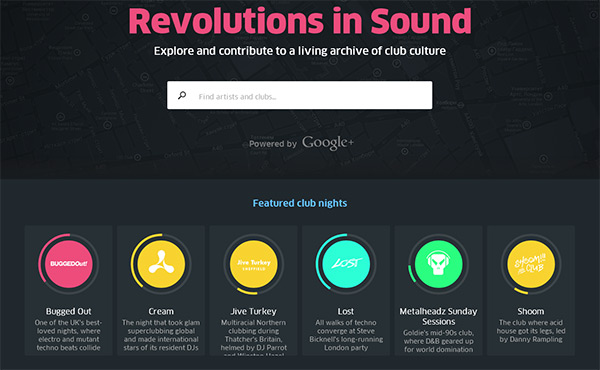 Revolution is Sound in 50 Dark Web Designs for Inspiration
