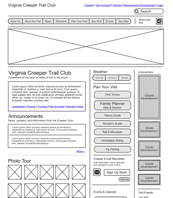 Wireframes tend to be very text-heavy and rarely communicate art direction and tone. Especially for photography and visual assets. When's the last time a big 