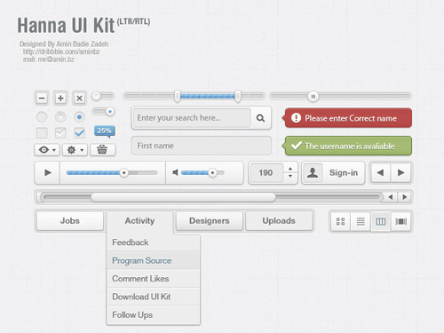 View the UI kit