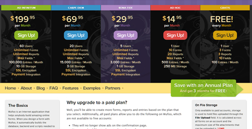pricing table 11 