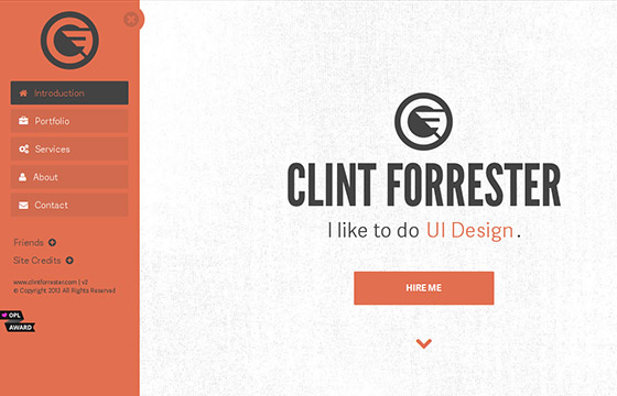 Creative One Page Website Design