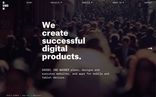 Landing page designs - Minimal Design