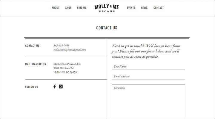 damndigital_15-inspiring-examples-of-contact-pages-and-forms_moly-&-me-pecans