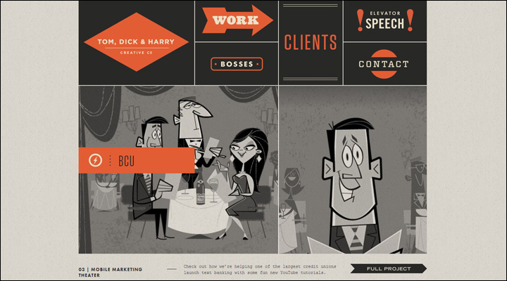 damndigital_14-inspiring-examples-of-retro-and-vintage-elements-in-web-design_tom-dick-&-harry-creative