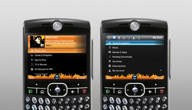 AMP'd手機UI界面設計