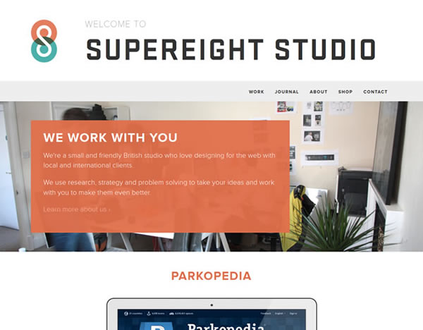 Flat Design Inspiration - Supereight Studio