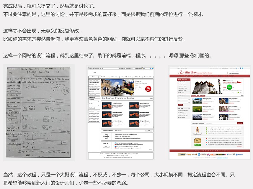 網頁設計流程