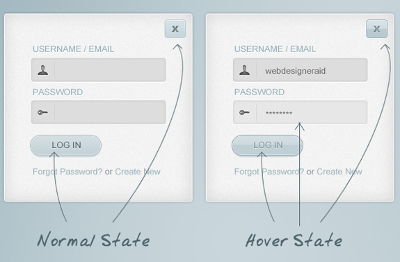 Useful Login Page Template 04 20 Useful Login Page Template   Free PSD Files