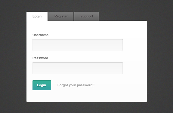 Useful Login Page Template 07 20 Useful Login Page Template   Free PSD Files