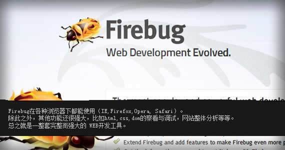 火狐（Firefox）的是一個非常成熟和完善的web開發工具