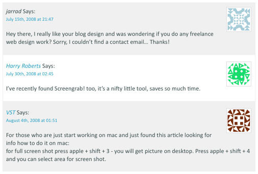 給設計師推薦30種博客評論設計樣式