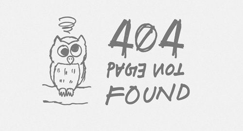 404錯誤頁面設計14