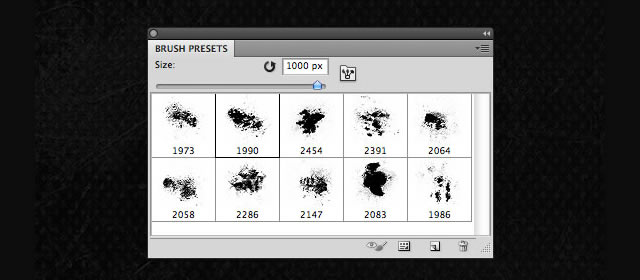 10 High Resolution Grunge Brushes for Photoshop