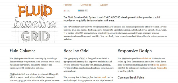 fluid-baseline-grid