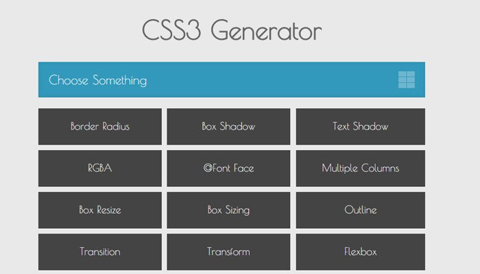 10個省時高效的CSS 3代碼生成工具 三聯