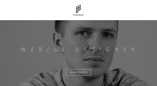 Piotr Swierkowski Portfolio CSS網站作品