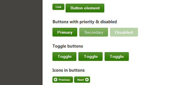 Styling Buttons and Toolbars with the jQuery UI CSS Framework