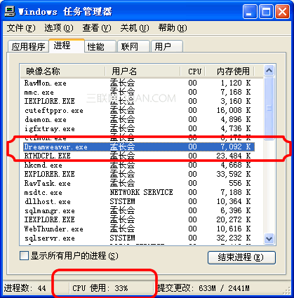 Dreamweaver CS3 CPU使用100%的解決方法  三聯