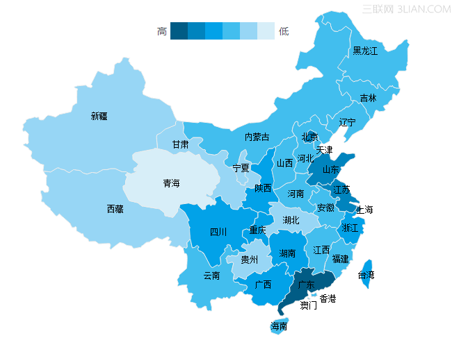 php實現地圖區域數據統計