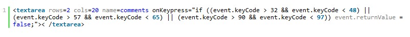 JavaScript中的輸入格式限制實例  三聯