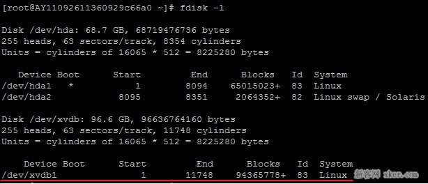 Linux掛載硬盤_綠色資源網